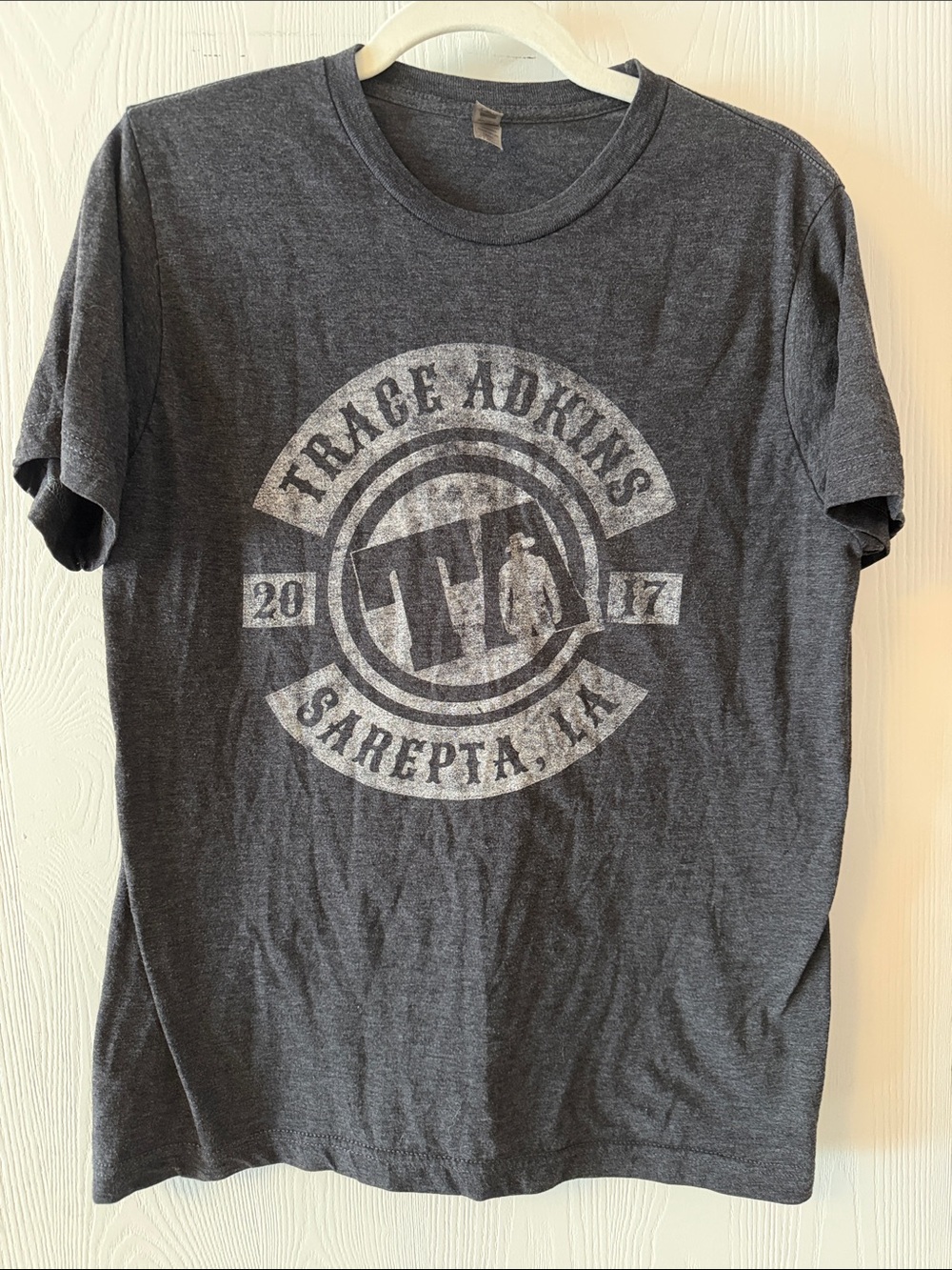 Trace Adkins 2017 Something’s Going On Tour T-Shirt - Charcoal Gray